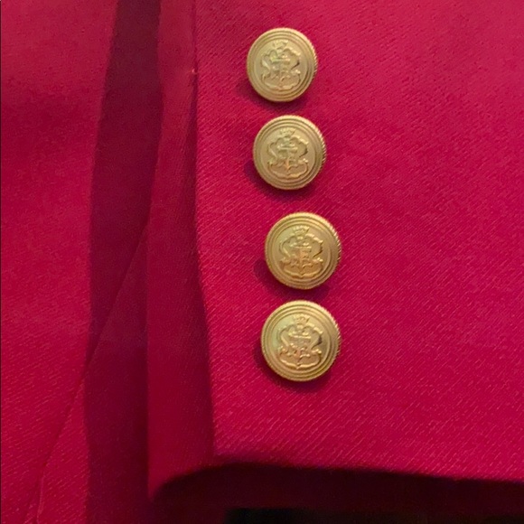 Talbots Red Blazer - Picture 3 of 5